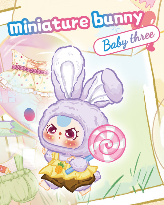 BabyThree Macaron Mini Bunny
