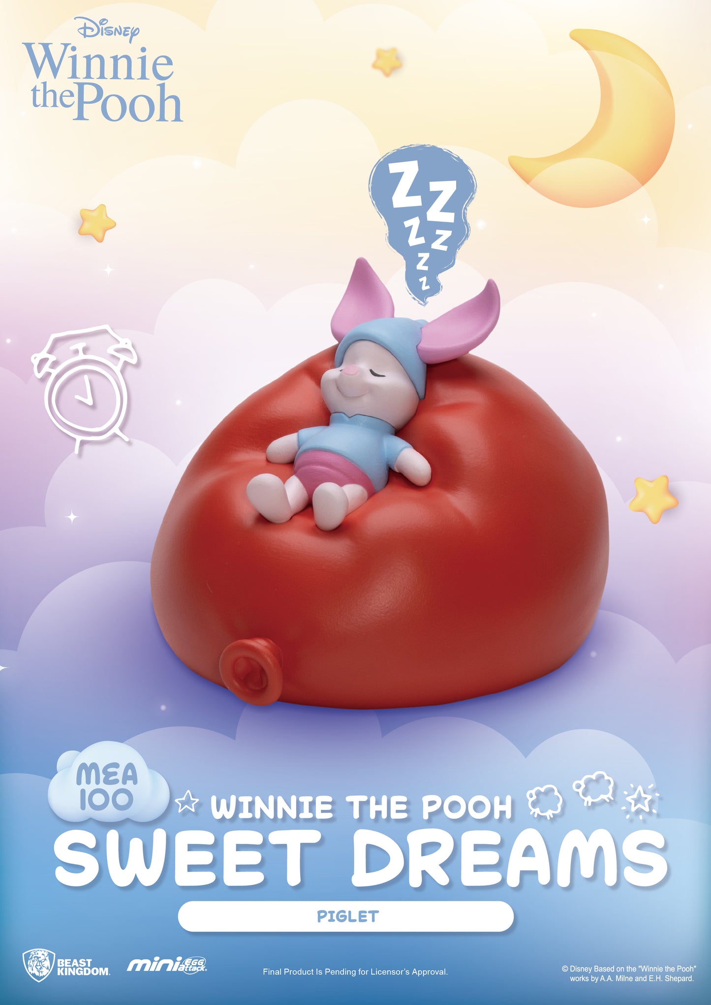MEA-100 Winnie the Pooh sweet dreams Blind box set (6 Pcs)