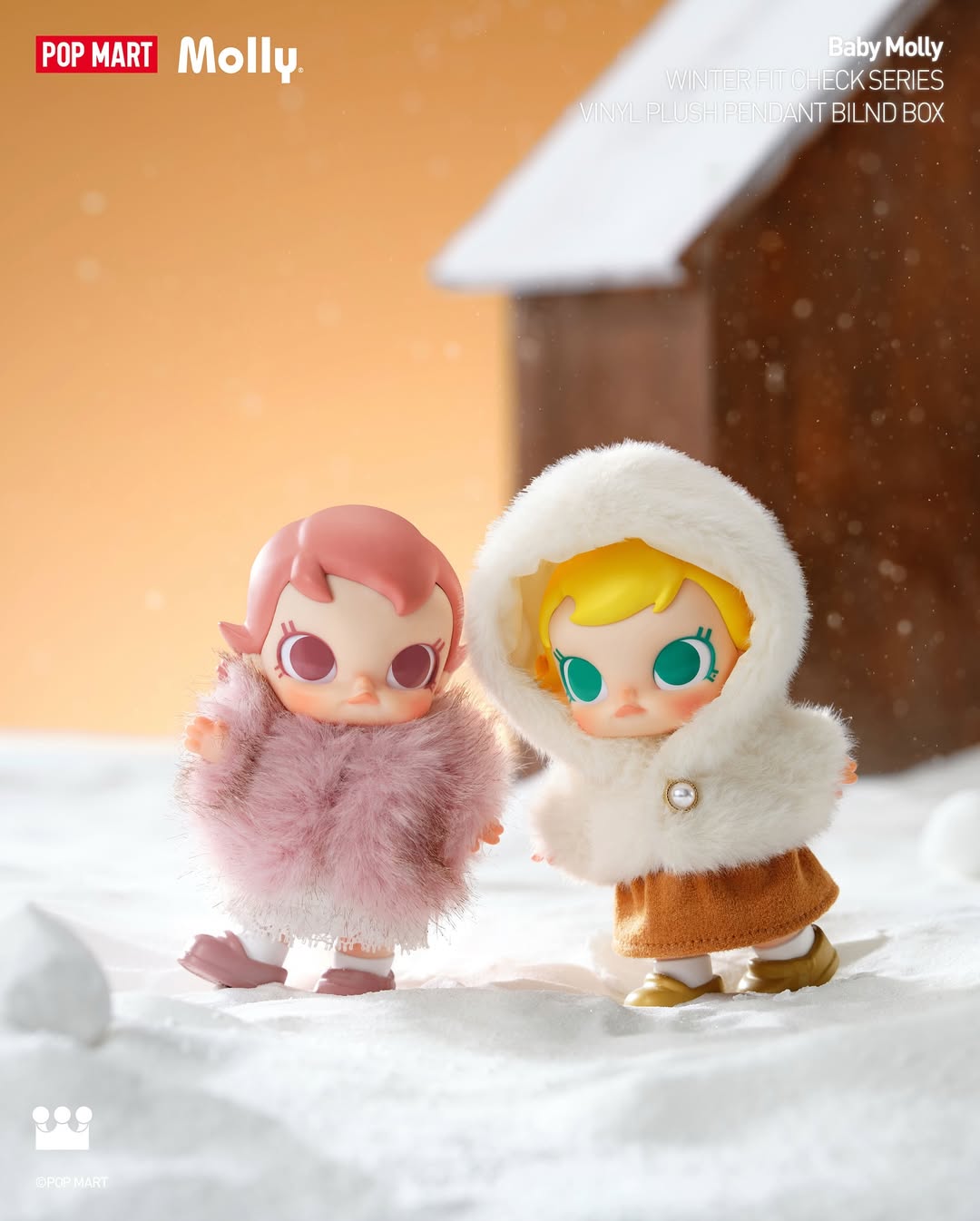 Baby Molly: Winter Fit Check Vinyl Plush Pendant Blind Box Series