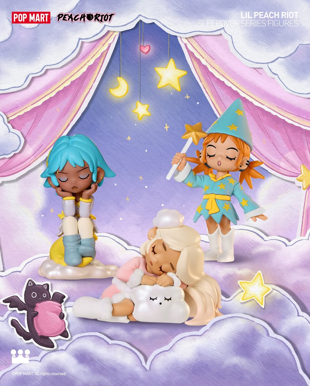 Lil Peach Riot: Sleepover Series Figures