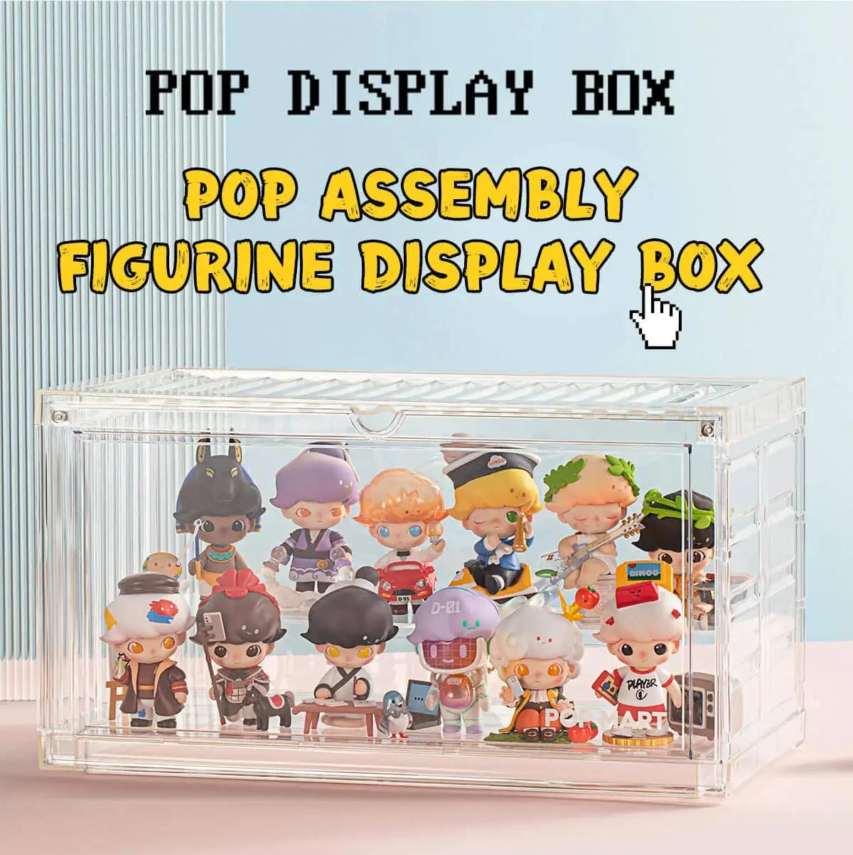 POP MART Figurine 12 Figure Display Box（NO Colour）