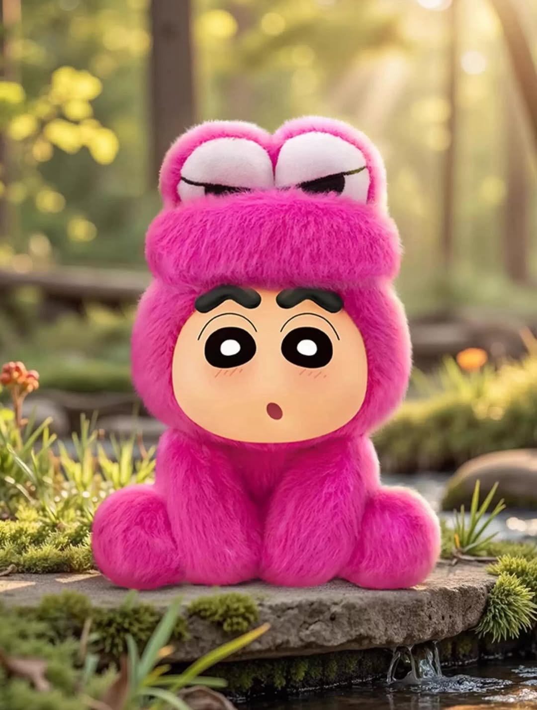 Crayon Shin-chan Sitting Party Plush Charm Blind Box Series
