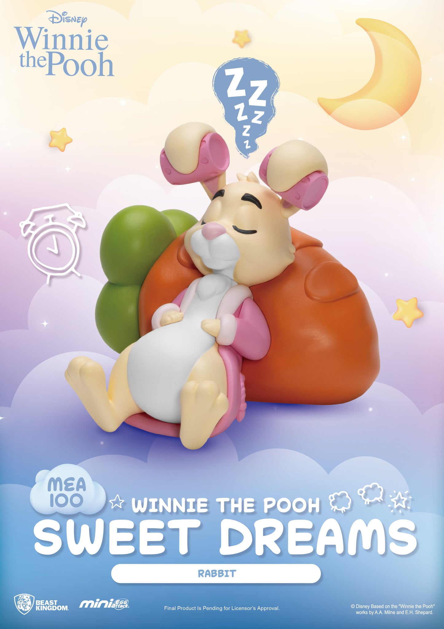 MEA-100 Winnie the Pooh sweet dreams Blind box set (6 Pcs)