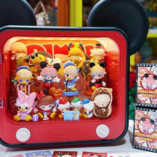 DIMOO WORLD × DISNEY Series-TV Set Luminous Display Container