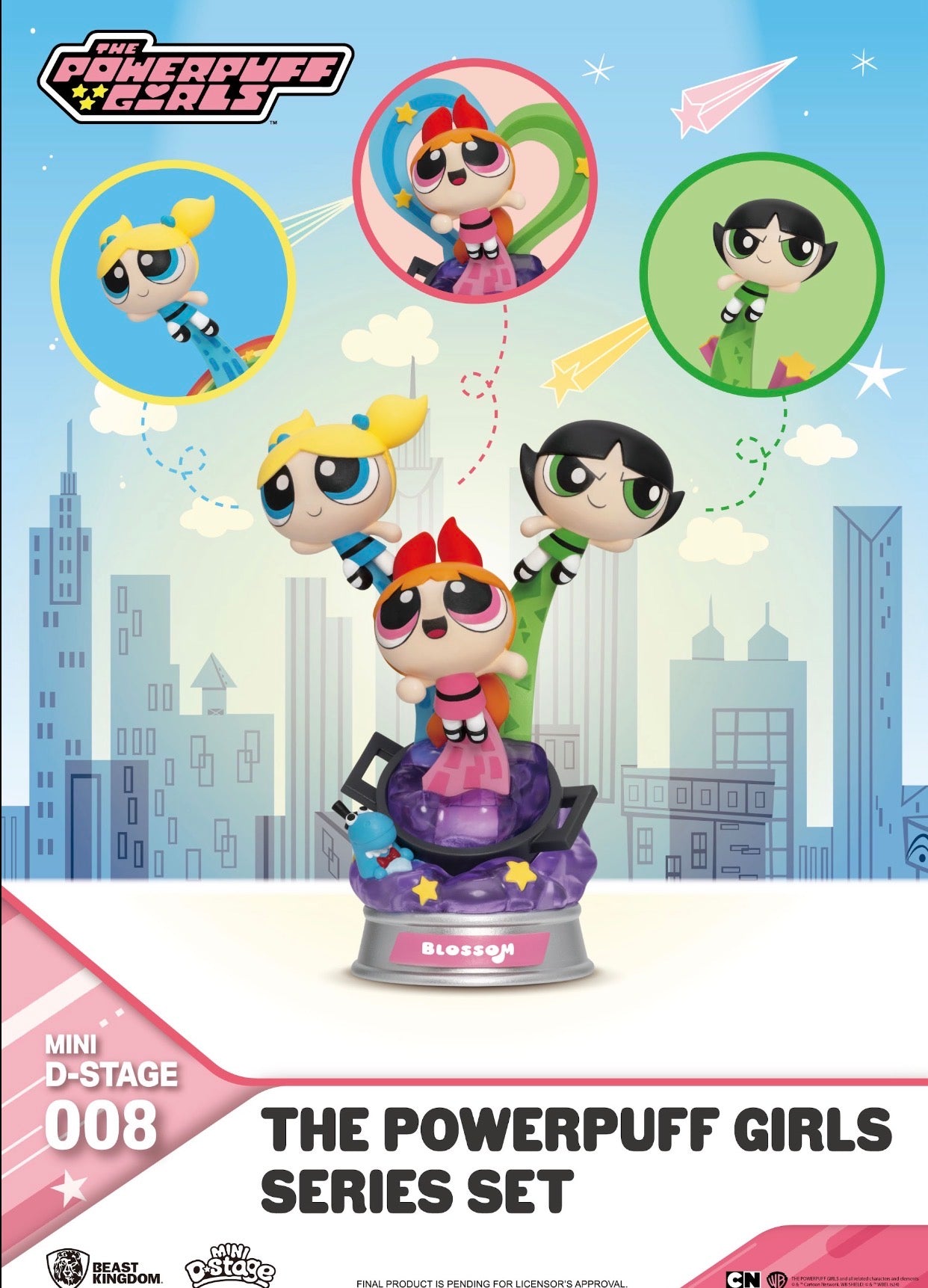 MDS-008-The Powerpuff Girls Series-Blind Box Set(6 PCS)