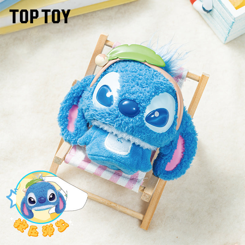 Disney Stitch Bounce-Plush Keychain Blind Box Series
