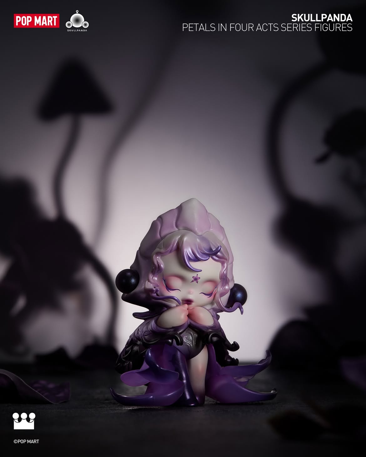 SKULLPANDA Petals In Four Acts Series Figures