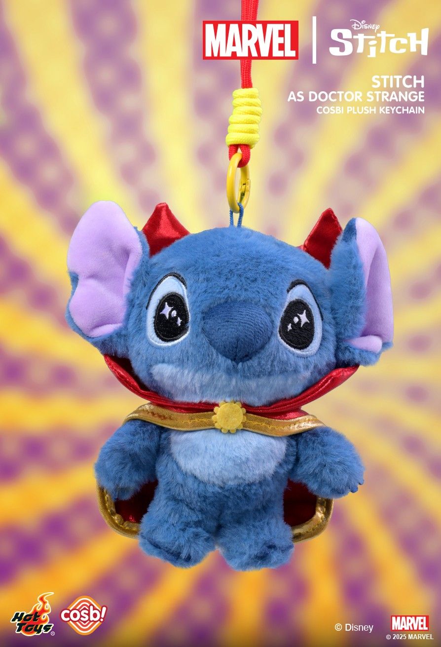 Hot Toys x COSBI Marvel Stitch Plush Keychain Blind Box Series