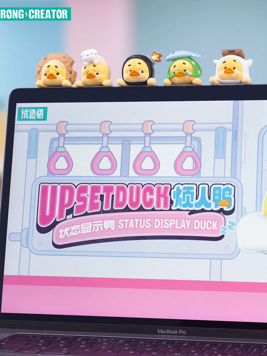 Upset Duck Status Display Duck PVC Series Blind Box