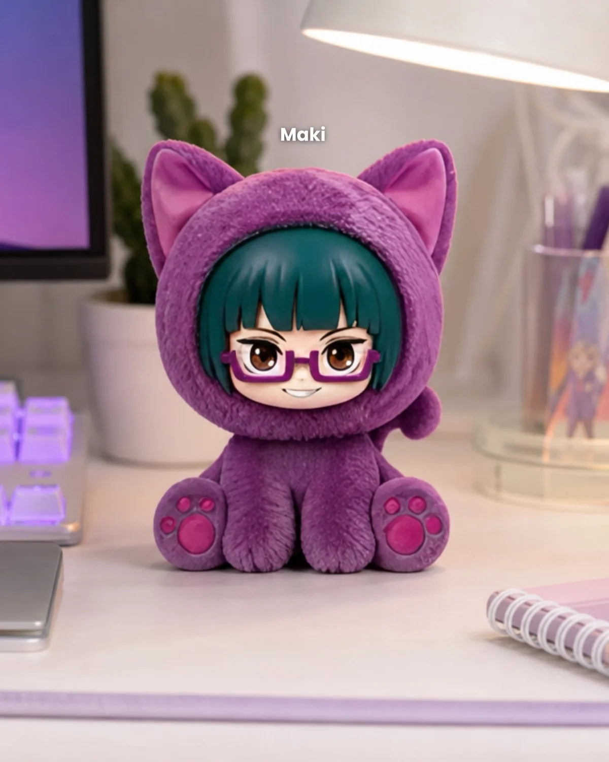 Jujutsu Kaisen Cat Ear Sitting V2 Plushie Blind Box