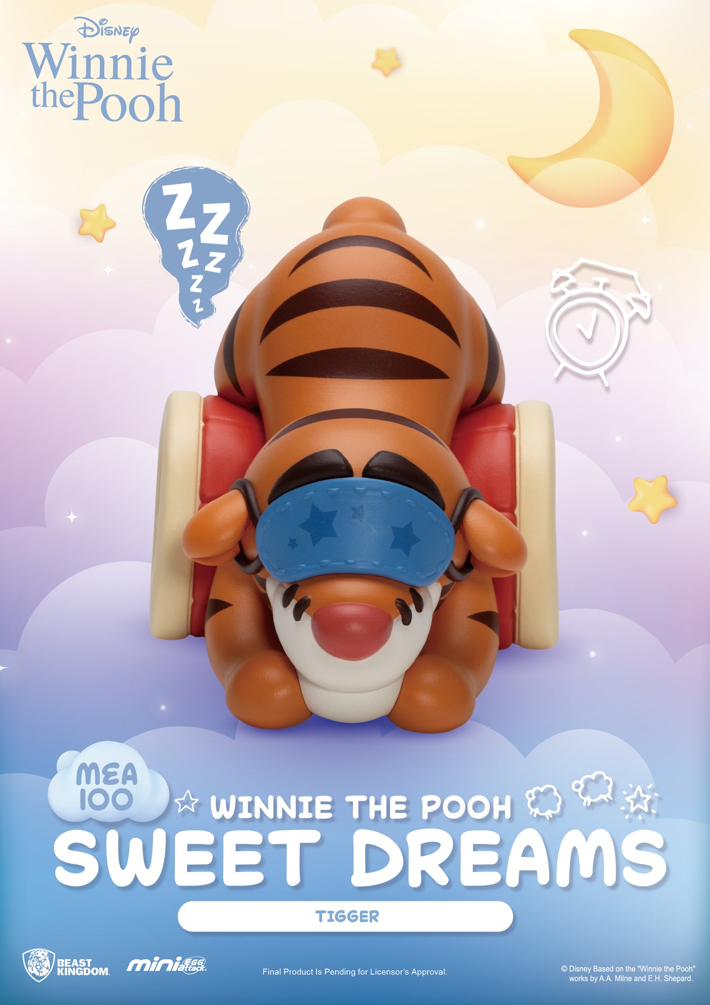 MEA-100 Winnie the Pooh sweet dreams Blind box set (6 Pcs)