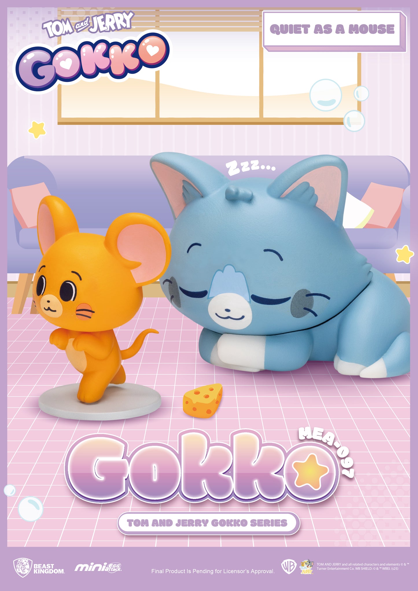 MEA-097 Tom and Jerry Gokko series Blind box set (6 Pcs)