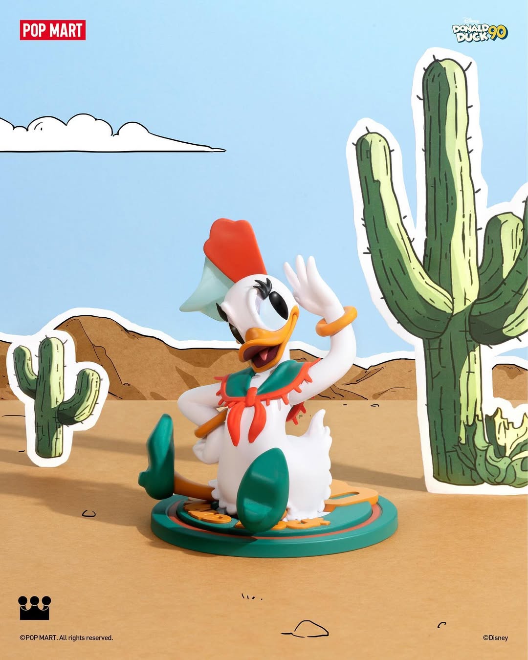 POP MART Disney Donald Duck 90th Anniversary Series Figures