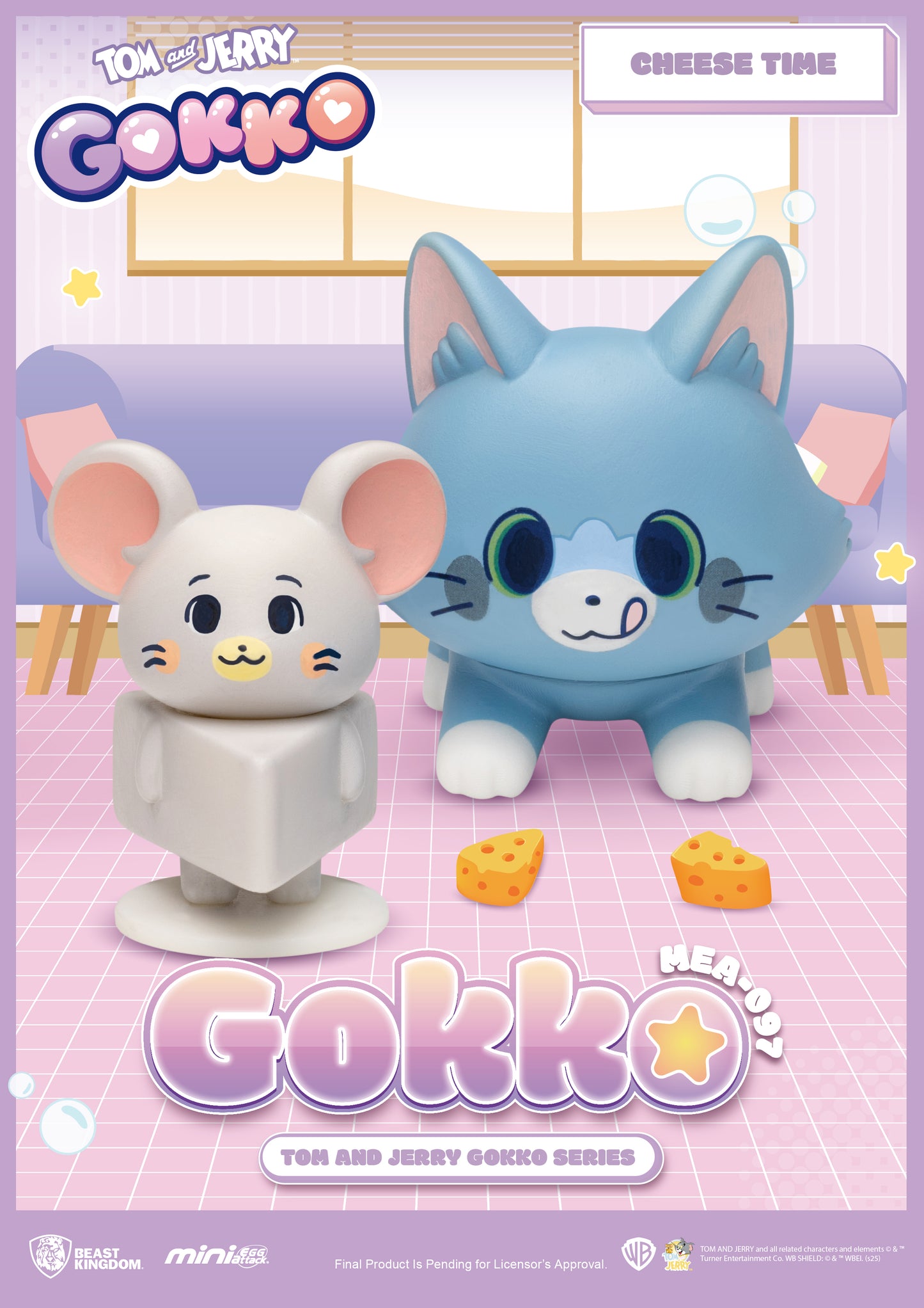 MEA-097 Tom and Jerry Gokko series Blind box set (6 Pcs)