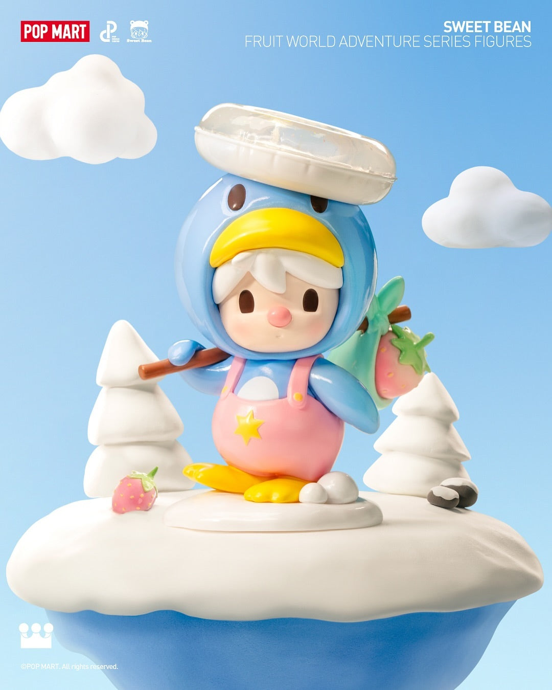 POP MART Sweet Bean Fruit World Adventure Series Figures