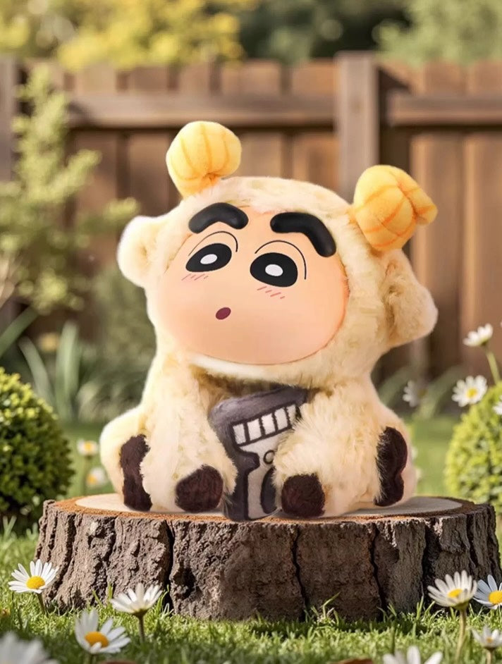 Crayon Shin-chan Sitting Party Plush Charm Blind Box Series