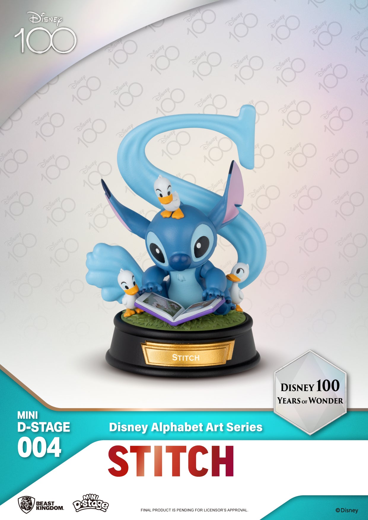 MDS-004- Disney Alphabet Art Series Blind box set (6 pcs)