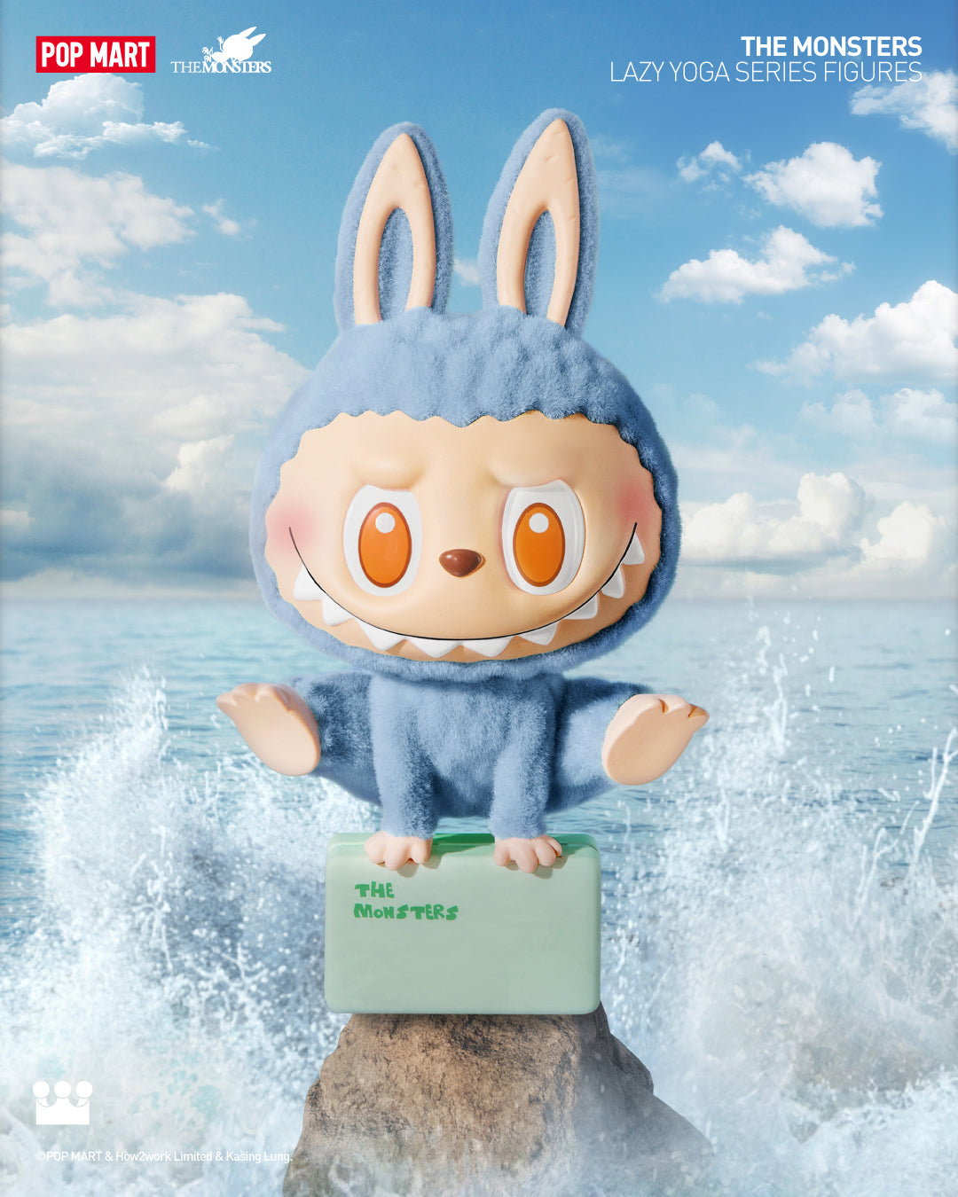 THE MONSTERS Lazy Yoga Series Blind Box Figure