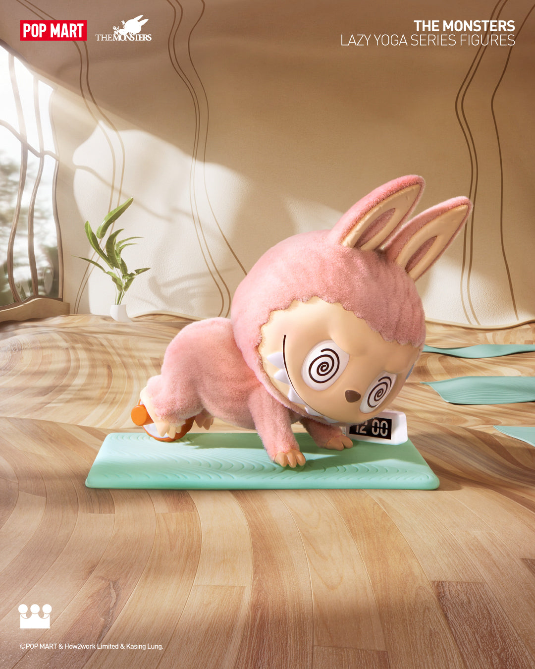 THE MONSTERS Lazy Yoga Series Blind Box Figure