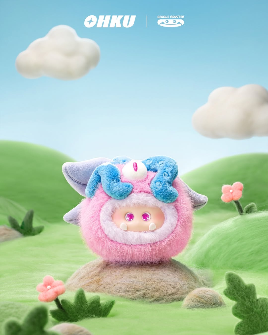 GIGGLE MONSTER Sprout Story Vinyl Plush Series