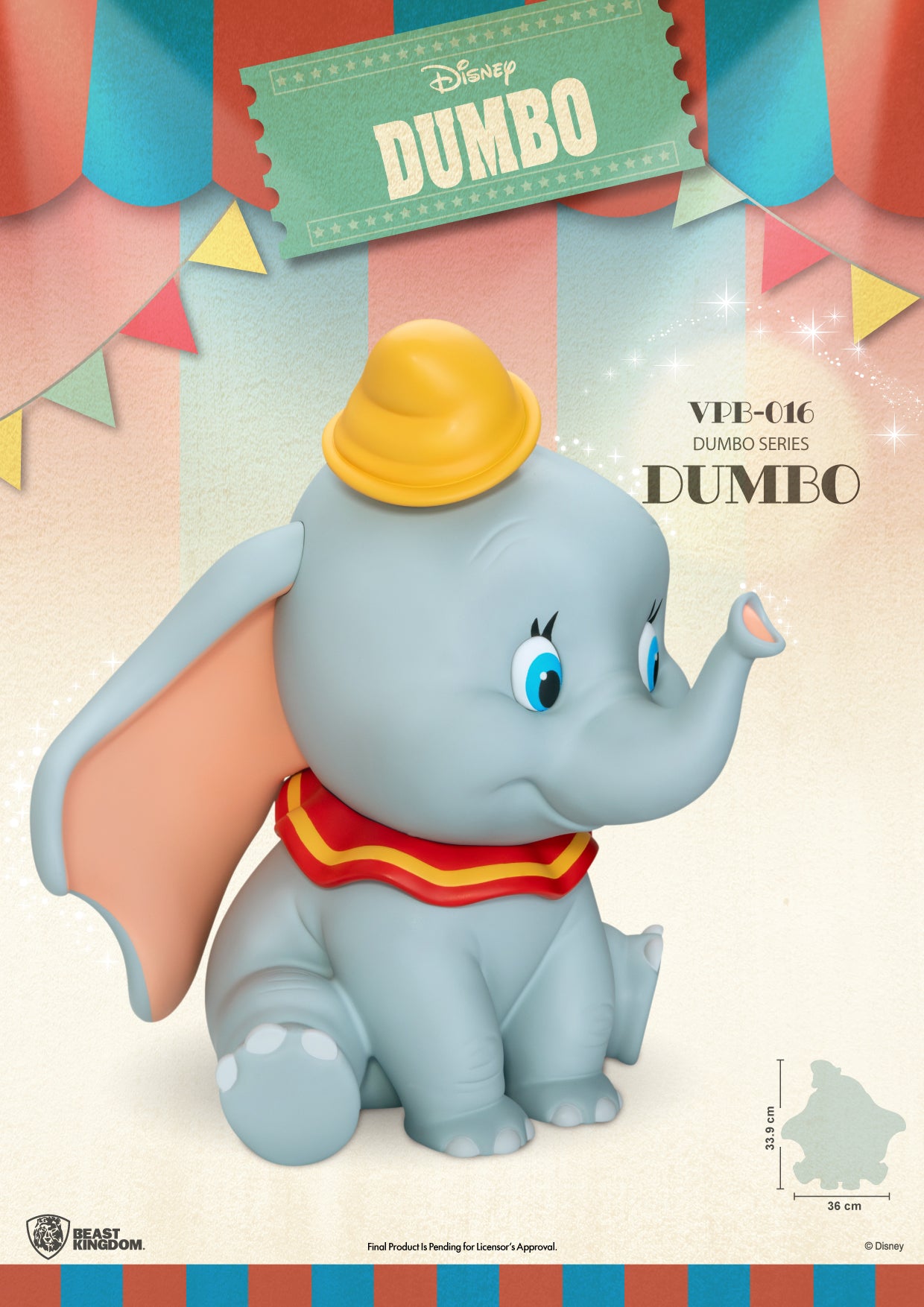 VPB-016 DUMBO SERIES PIGGY BANK DUMBO
