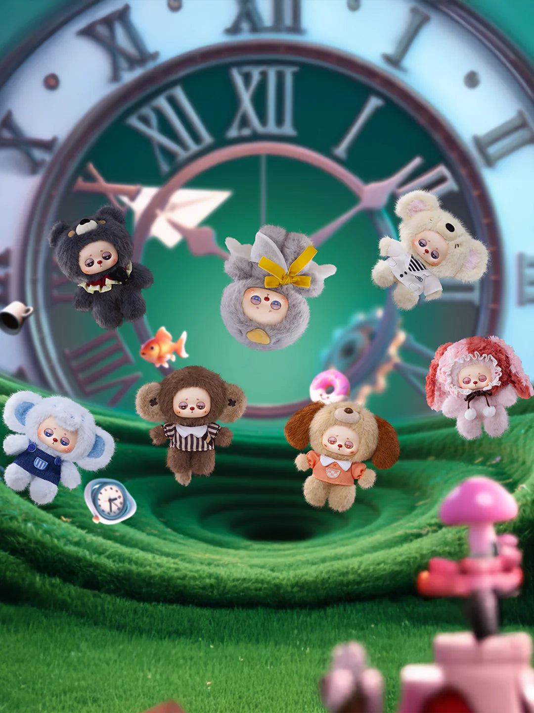 Noumar-Dull Sense Lab Keychain Series Blind Box