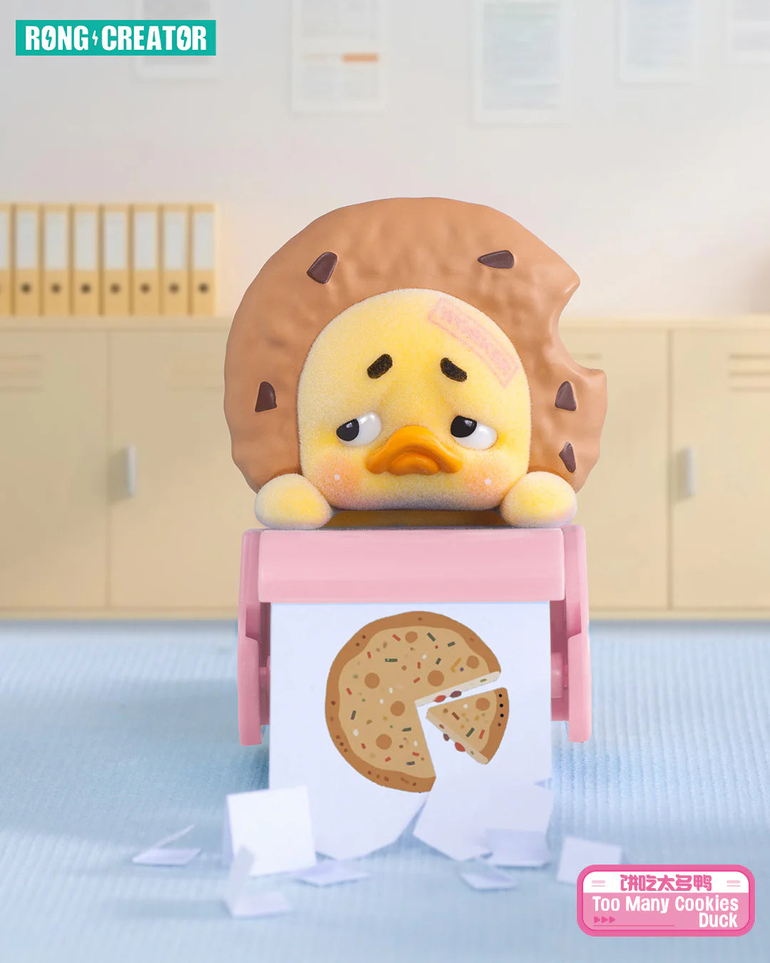 Upset Duck Status Display Duck PVC Series Blind Box
