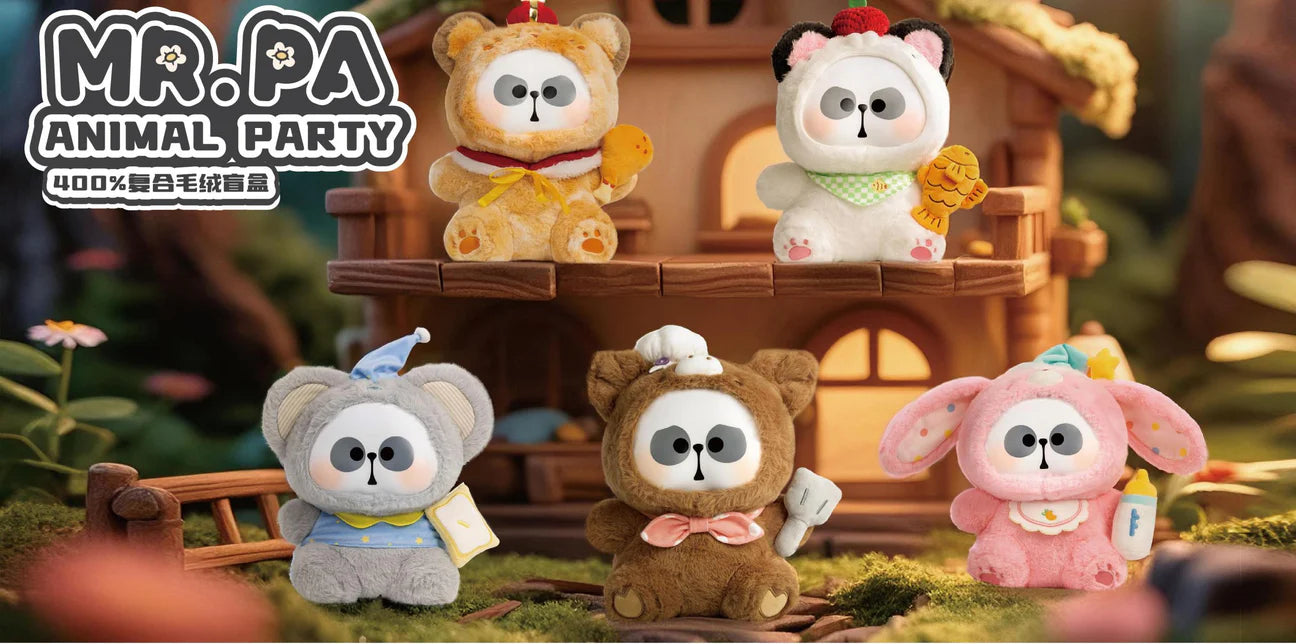 MR.PA Animal Party Plush 400%