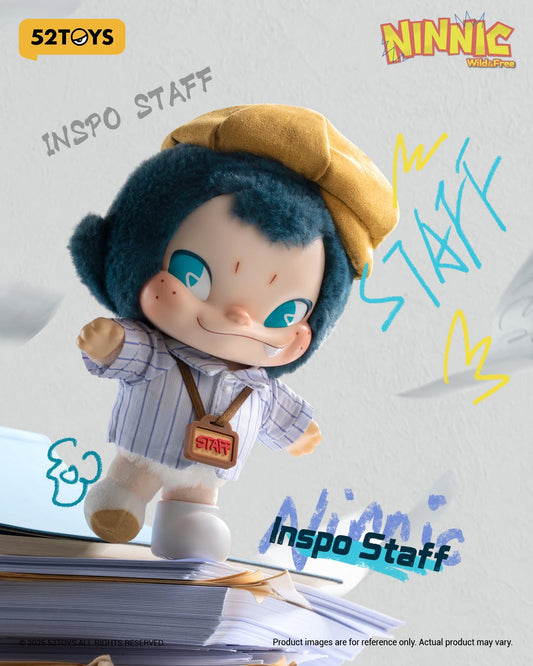 NINNIC Wild & Free Plush Keychain Blind Box