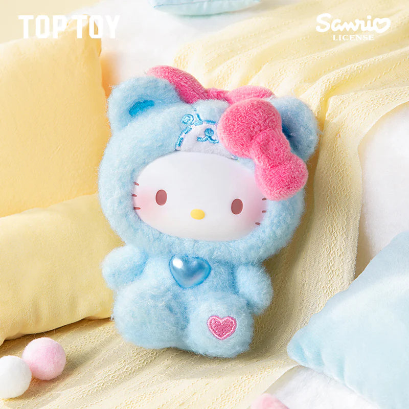 Hello Kitty Teddy Pajamas Series Plush Blind Box