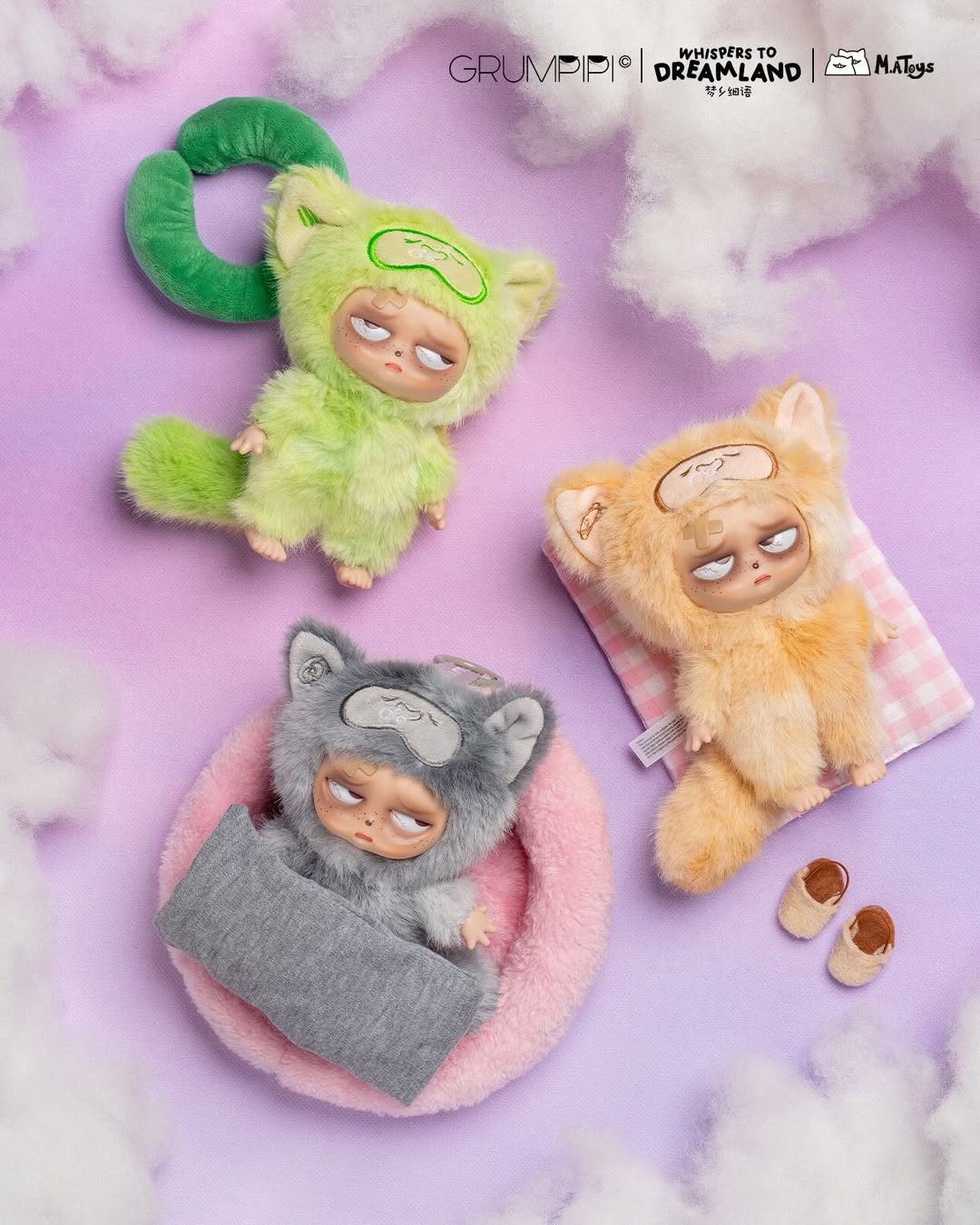 Sleepless Grumpipi V2 Whispers To Dreamland Blind Box Series