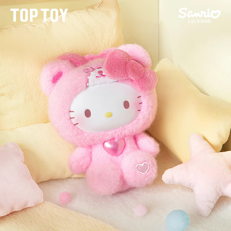 Hello Kitty Teddy Pajamas Series Plush Blind Box