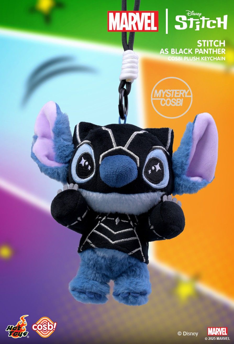 Hot Toys x COSBI Marvel Stitch Plush Keychain Blind Box Series