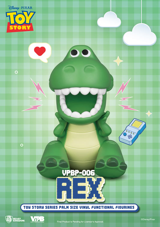 VPBP-006 TOY STORY Series Palm Size Vinyl Functional Figurines : Rex