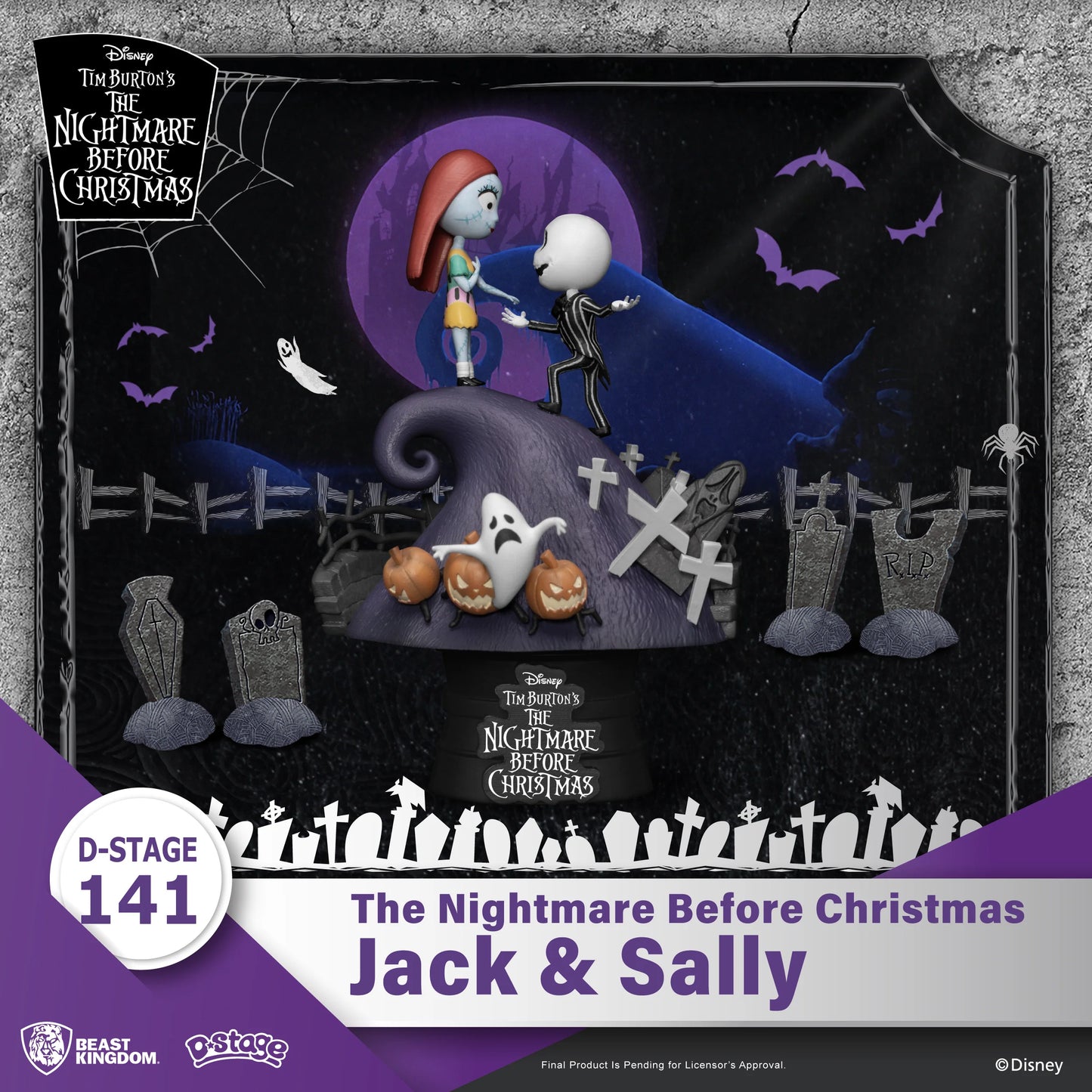 DS-141-The Nightmare Before Christmas-Jack & Sally