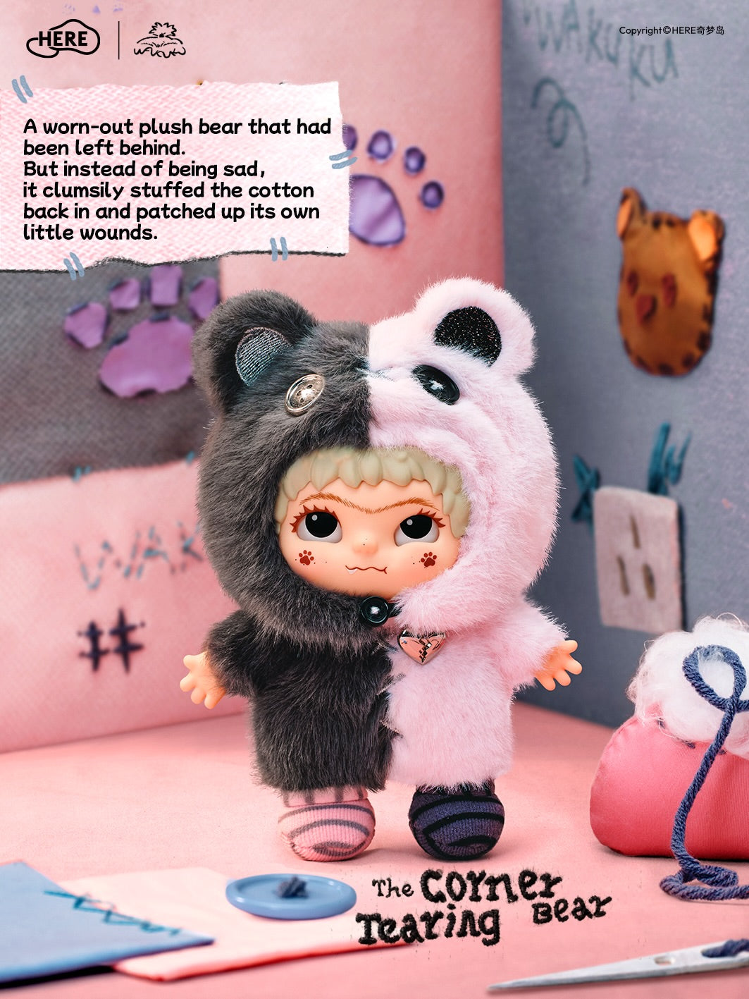 WAKUKU V4 The Handicraft World of WAKUKU Vinyl Plush Blind Box Series