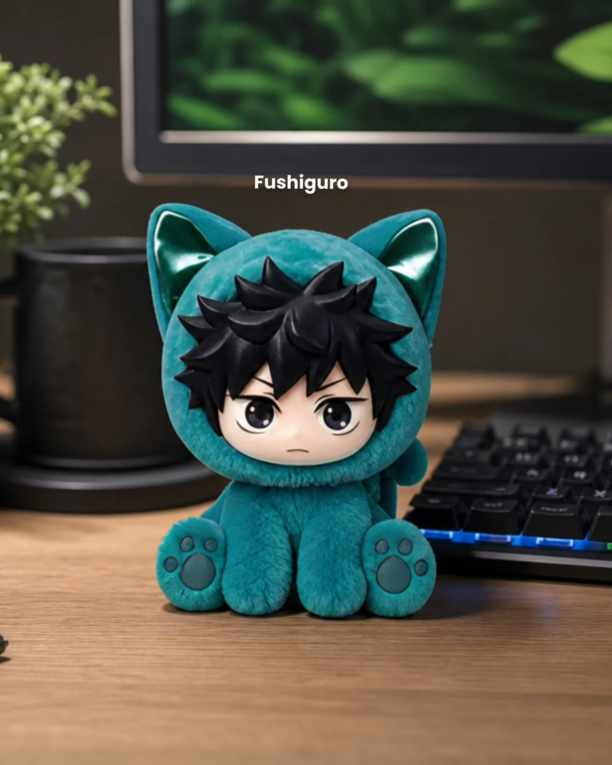 Jujutsu Kaisen Cat Ear Sitting V2 Plushie Blind Box