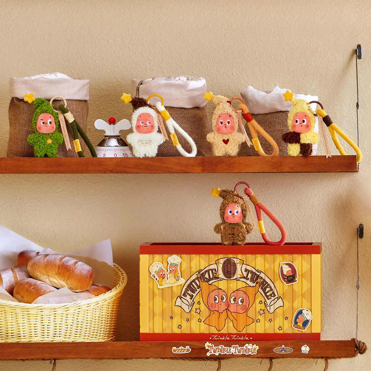 Twinkle Twinkle Savor the Moment Fresh-Baked Mini Cookies Plush Pendant Blind Box Series