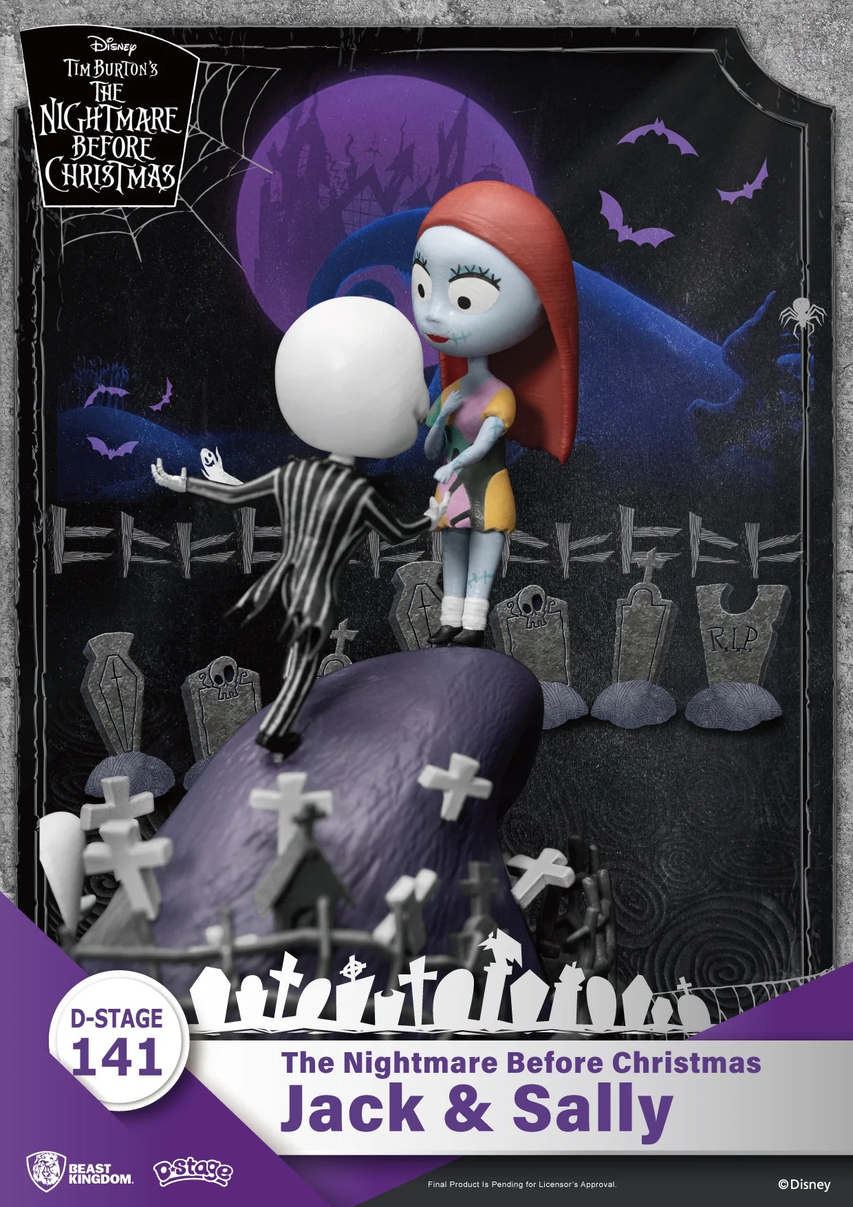 DS-141-The Nightmare Before Christmas-Jack & Sally