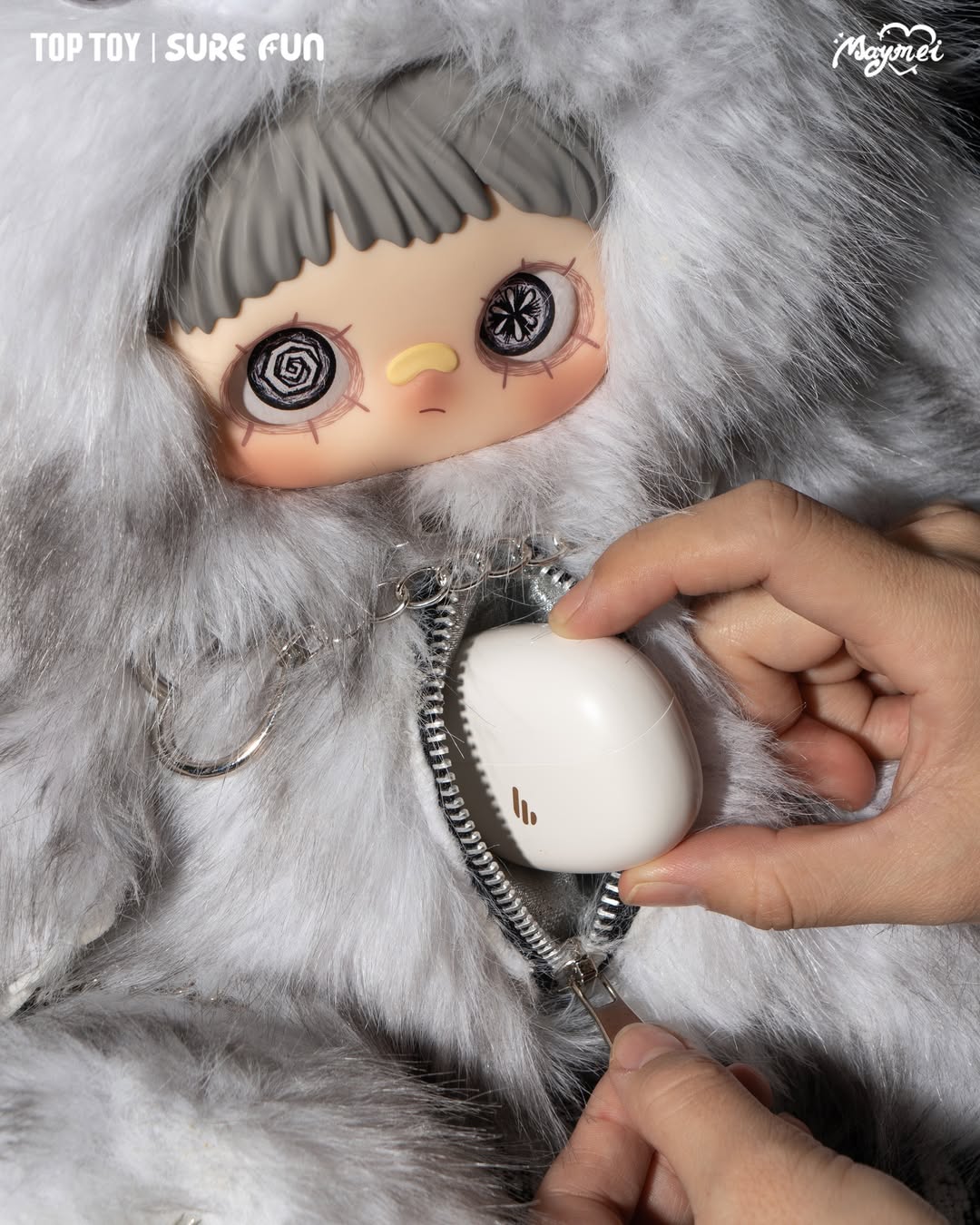 MayMei Rebel Doll Series 400% Plush Backpack Blind Box