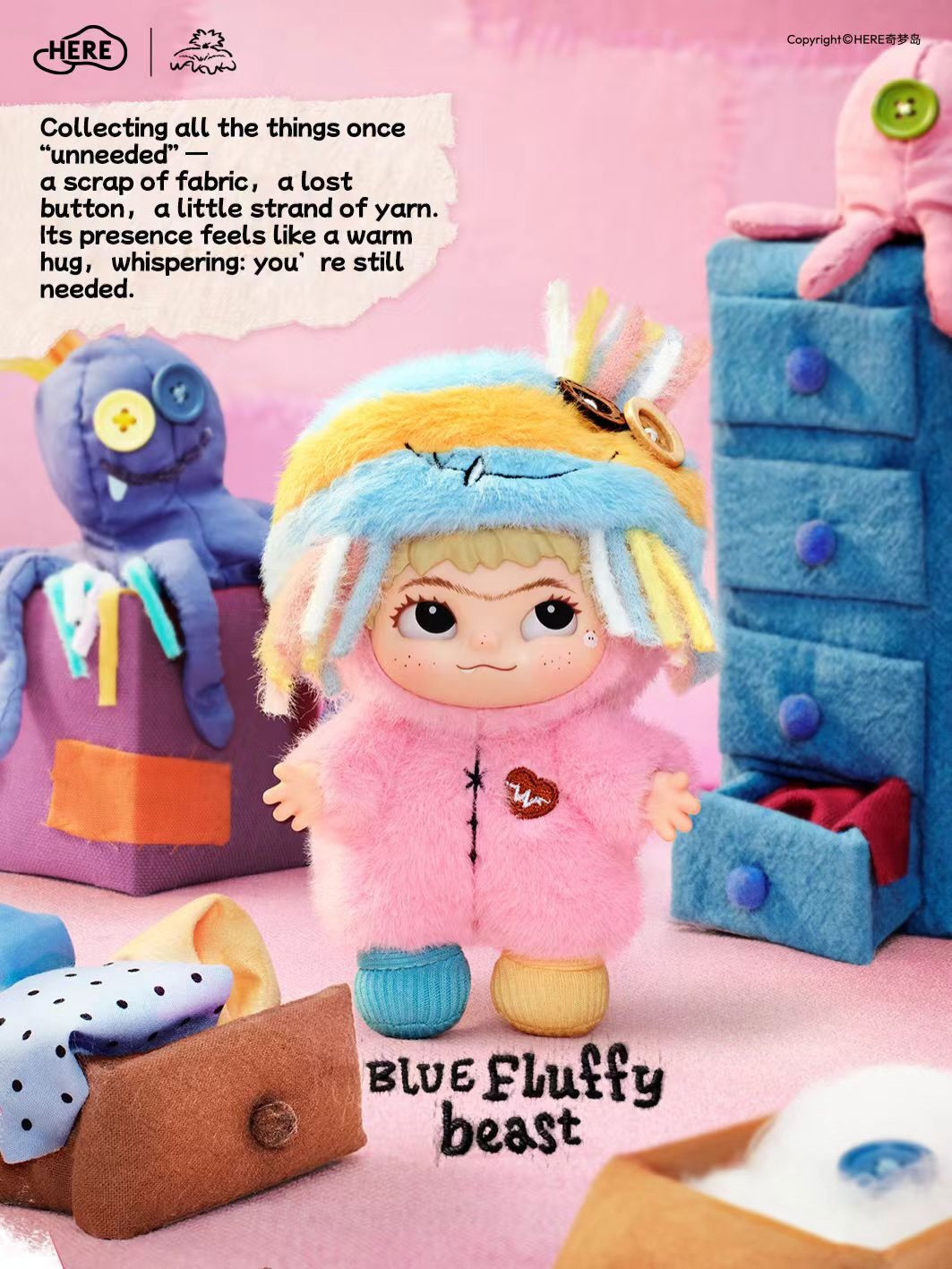 WAKUKU V4 The Handicraft World of WAKUKU Vinyl Plush Blind Box Series