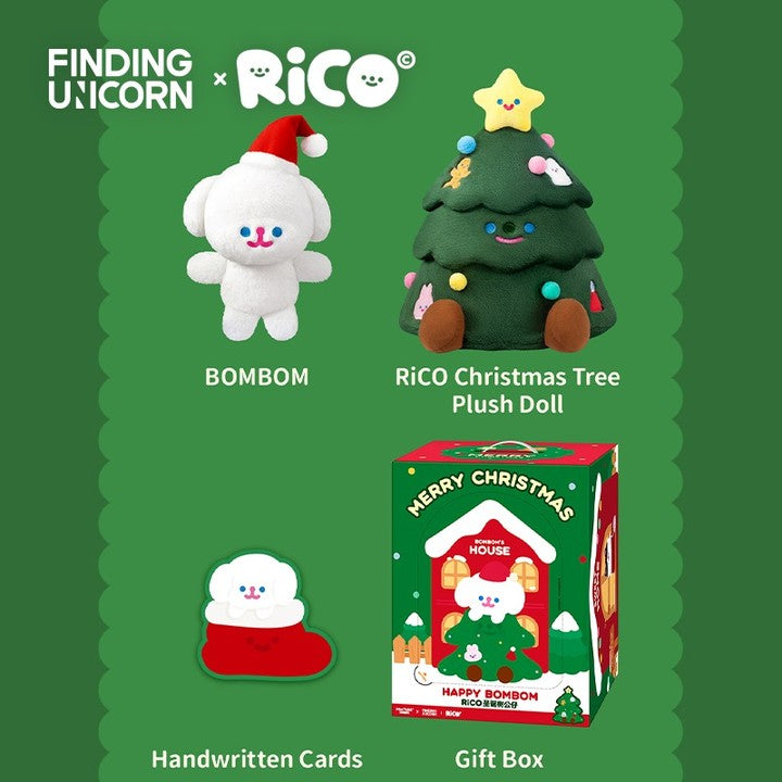 FINDING UNICORN RiCO Christmas Tree Bom Bom’s House Plush Doll