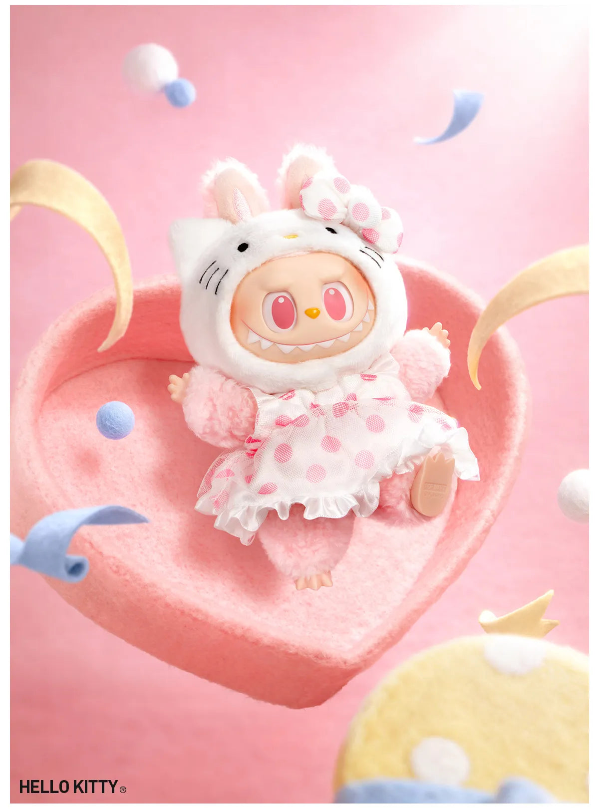 THE MONSTERS X Hello Kitty and Friends Vinyl Plush Pendant Blind Box Series