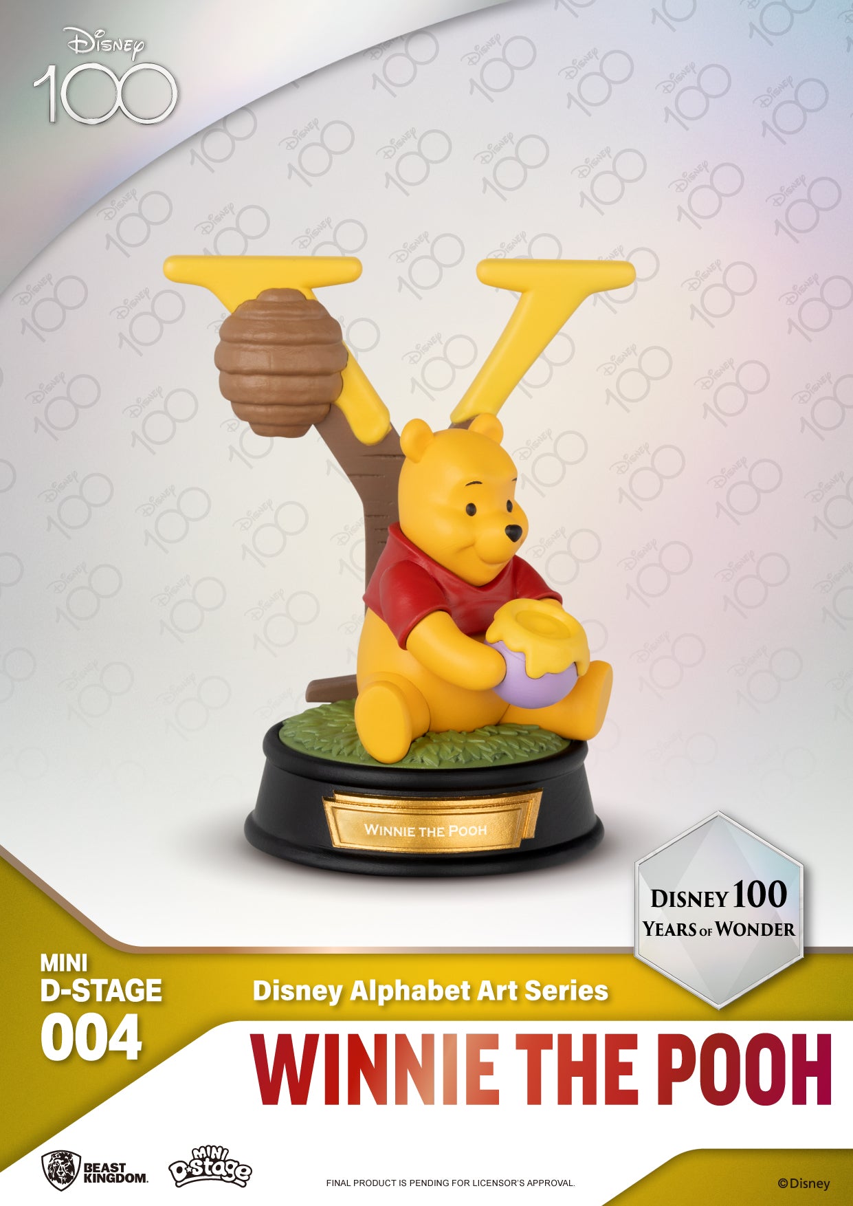 MDS-004- Disney Alphabet Art Series Blind box set (6 pcs)