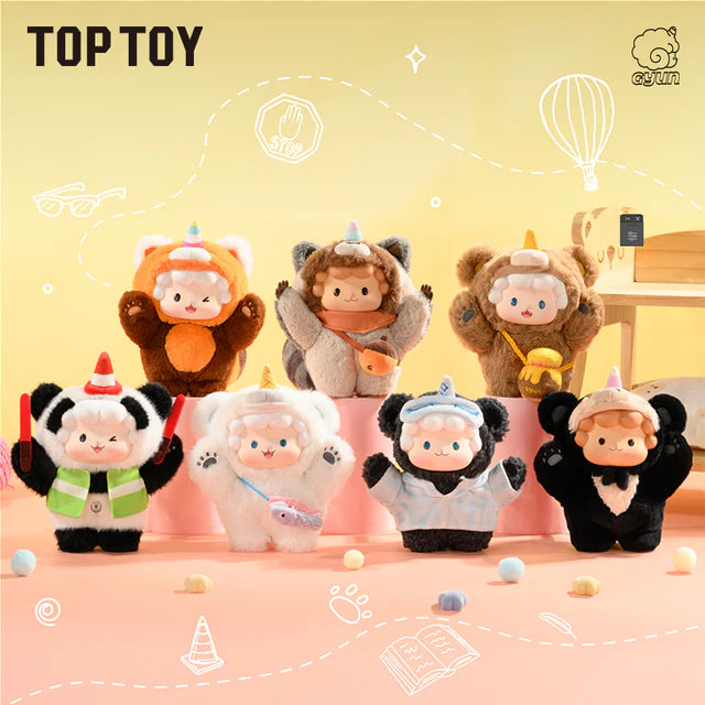 Gyun Crossbody Bear Plush Pendant Blind Box Series