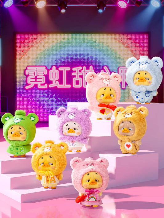 Upset Duck X Care Bears Neon Sweetheart Duck Blind Box Series