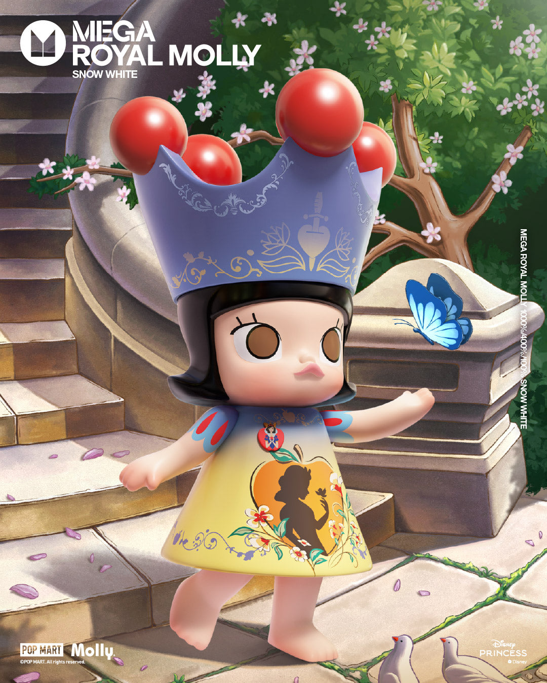 MEGA ROYAL MOLLY 400% Snow White