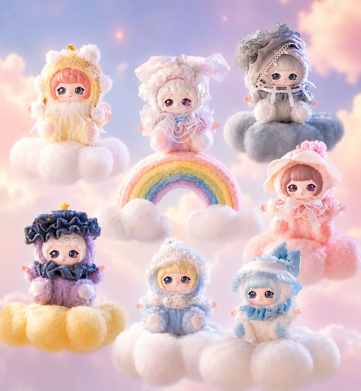 ZIYULI Cloudland Dreams Series Vinyl Plush Doll