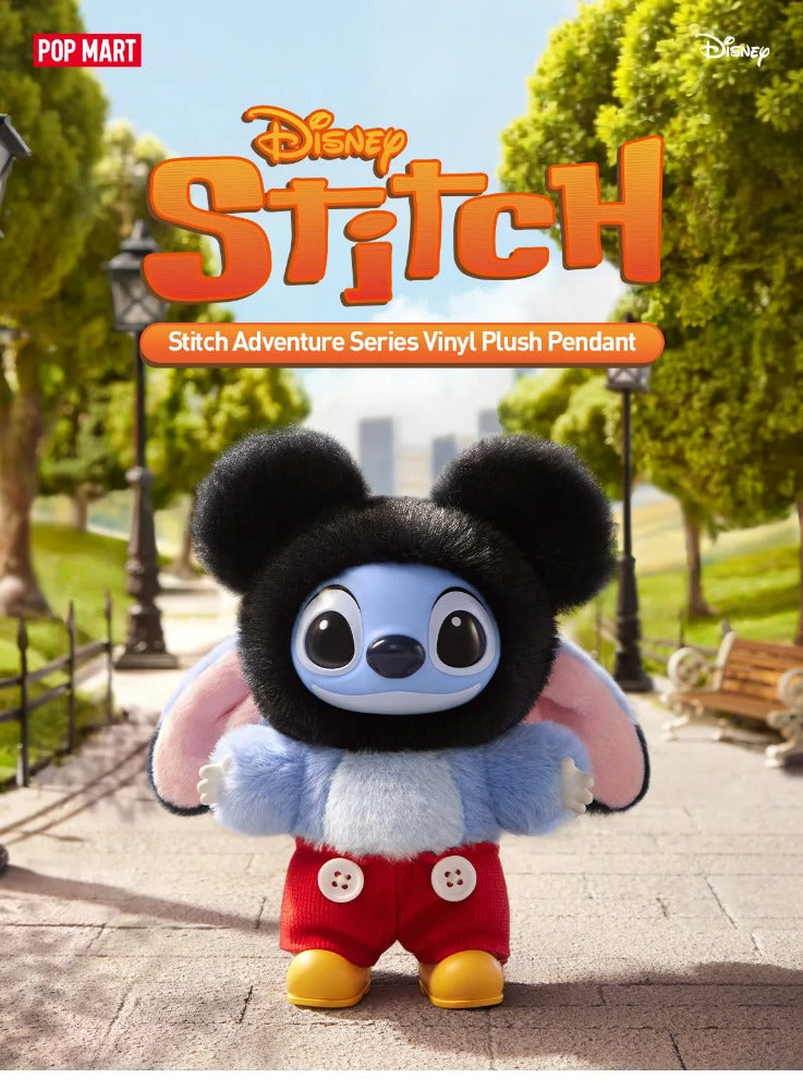 POP MART Disney STITCH Adventure Series Plush Blind Box