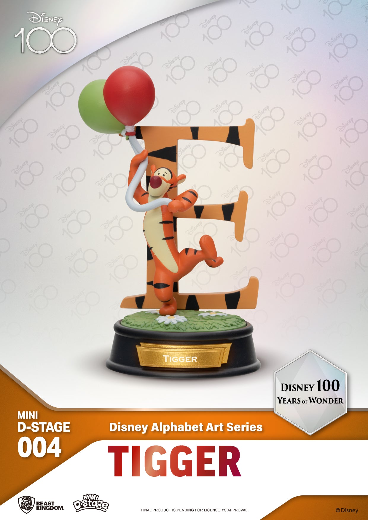 MDS-004- Disney Alphabet Art Series Blind box set (6 pcs)